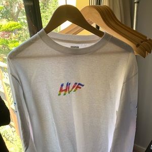 Men’s HUF white long sleeve size L worn once